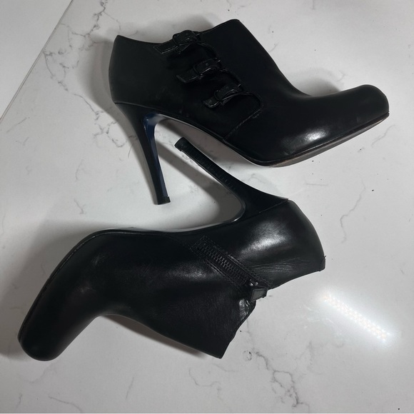 Cole Haan Maria Sharapova black buckle booties - Picture 4 of 12